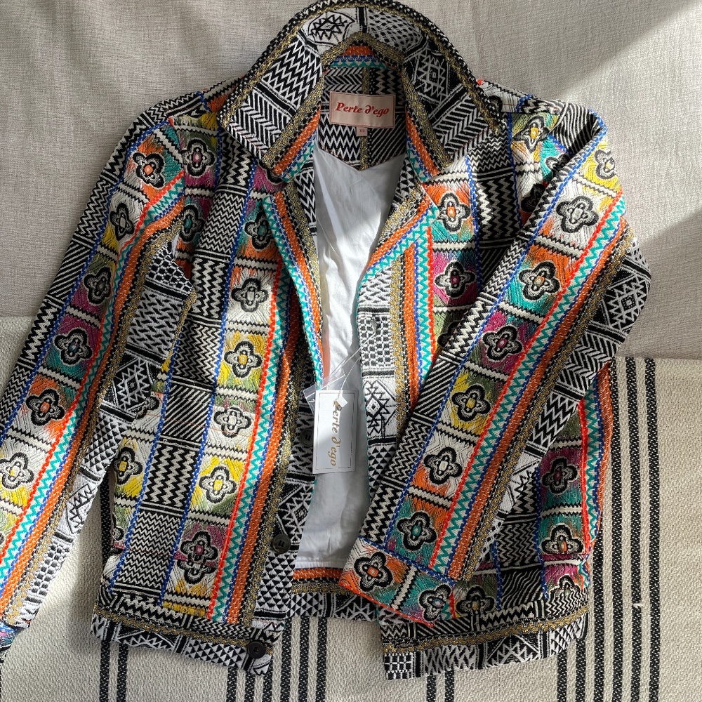 New: Perte d'ego Retro jacquard jacket